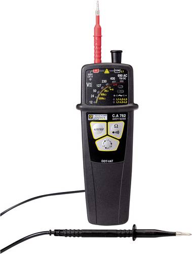 Chauvin Arnoux C.A 762 Zweipoliger Spannungsprüfer CAT IV 600V LED, Akustik