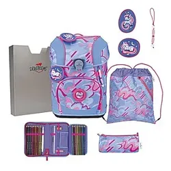 DerDieDas ErgoFlex Tiny Superflash Schulranzen Set Magic Unicorn