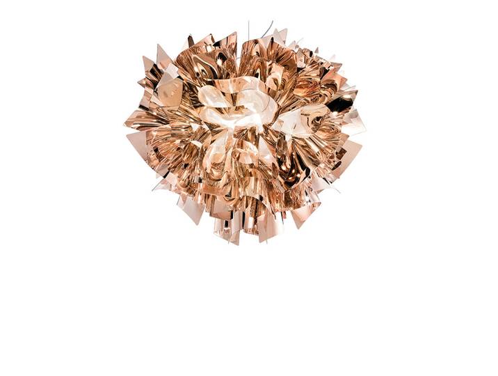 Veli Suspension L Cuivre - Slamp - Salon / séjour - Plastique