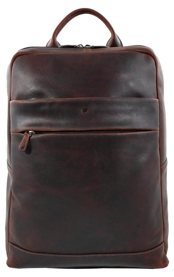 Rucksack PARMA Rucksack M braun Herren - Leder
