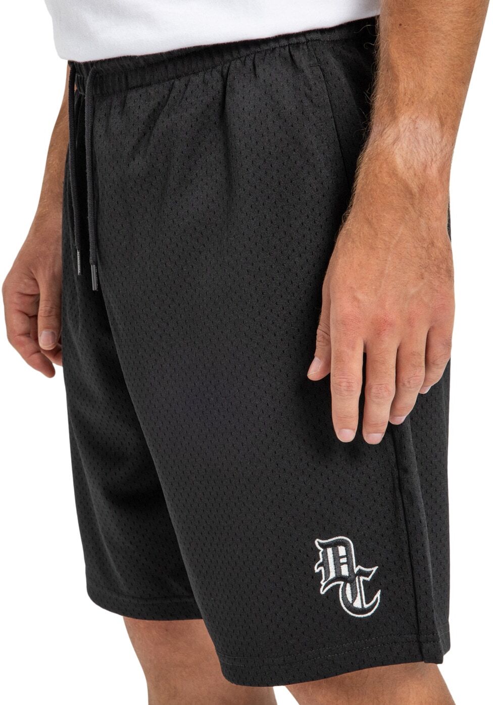Bermudas DC SHOES "No Hitter", Herren, Gr. XXL, Normalgrößen, schwarz, Obermaterial: 100% Polyester., Hosen Bermudas