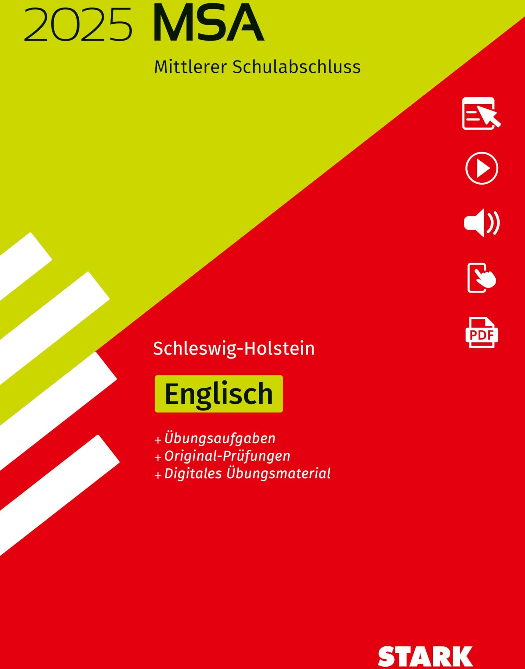 STARK Original-Prüfungen und Training MSA 2025 - Englisch - Schleswig-Holstein - Preis vom 09.10.2026 07:28:09 h