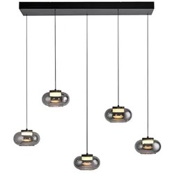 SCHÖNER WOHNEN-Kollektion LED-Pendelleuchte Sia Alu, Eisen, Stahl & Metall