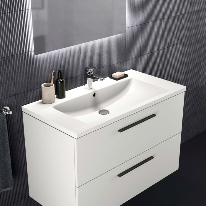 Ideal Standard life B Möbel-Waschtisch T460301 101 x 51,5 x 18 cm, weiß