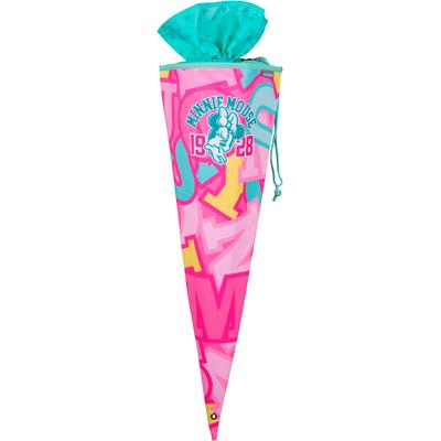 Schultüte MCNEILL "Minnie Mouse", Kinder, Gr. B/H/L: 70cm, pink (minnie mouse), Polyester, Papierdekoration