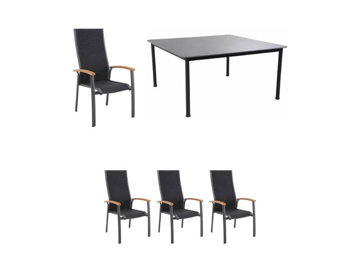 Royal Garden Cico L/Royal Kensington Plus Gartenmöbel-Set 5tlg.