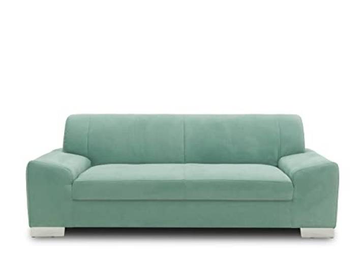 DOMO. collection Sofa Alisson, 3er Couch, 3 Sitzer, 3er Garnitur, Polstergarnitur 199 x 83 x 75 cm (BxTxH), in mint