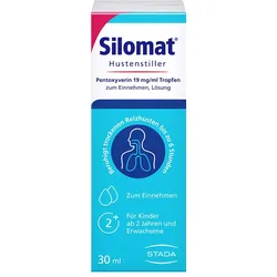 SILOMAT Hustenstiller Pentoxyverin 19 mg/ml TEI 30 ml
