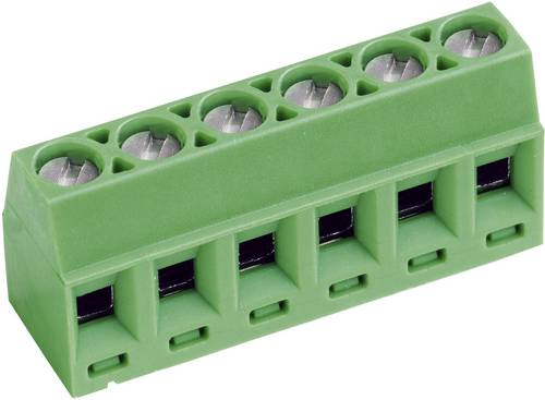 PTR Hartmann 50602030021F Schraubklemmblock 1.00mm² Polzahl 3 Grün