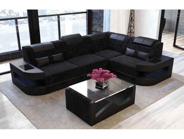 Stoff Ecksofa Como L-Form