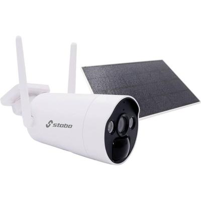 Stabo solar outdoorcam 51138 Funk-Zusatzkamera 2560 x 1440 Pixel 2.4GHz