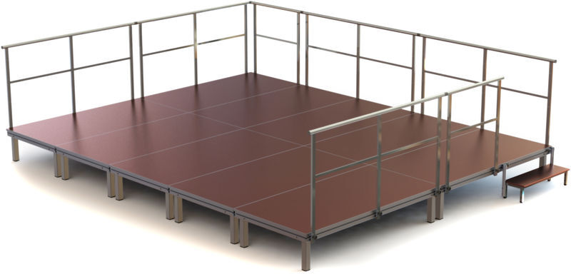Stageworx Praktikus Light Stage 4 x 5m