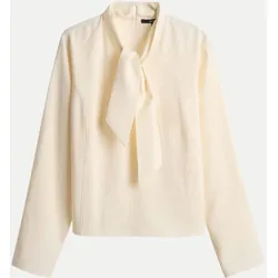 Loose-Fit Bluse Beige 36