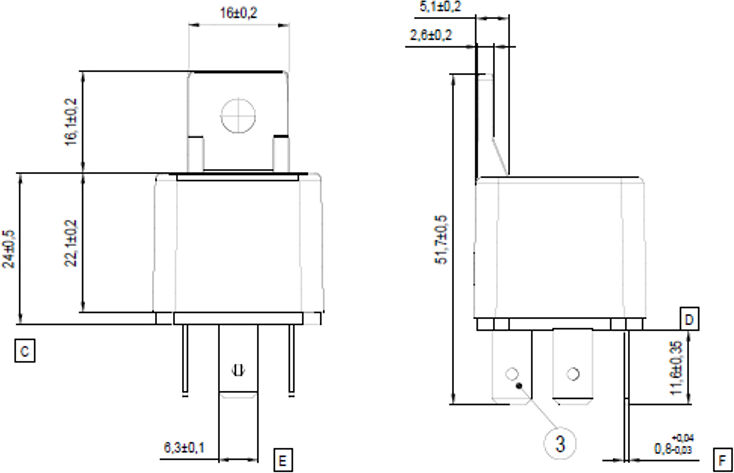 Bosch Relais, Arbeitsstrom 0986332216