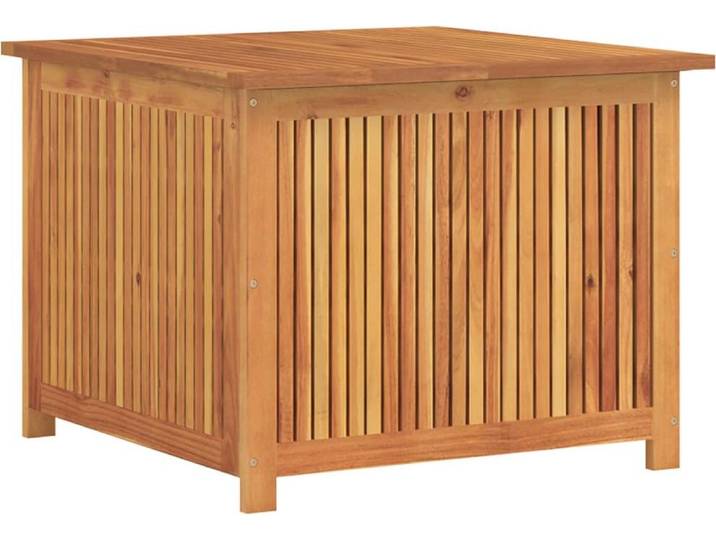 vidaXL Gartenbox 75x75x58 cm Massivholz Akazie