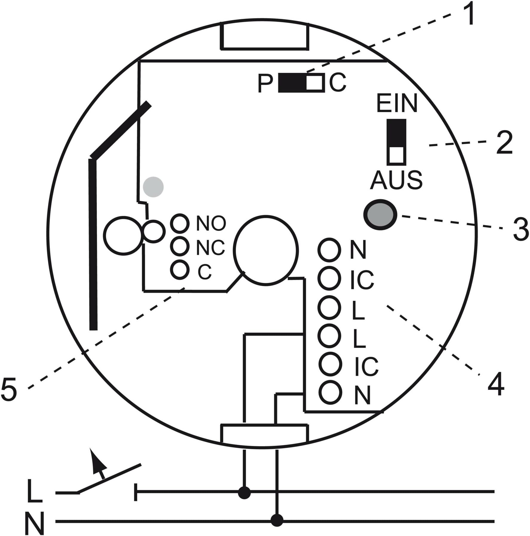 Busch-Jaeger Relais f.Busch-Rauchalarm 6829-84 (2CKA006800A2515)
