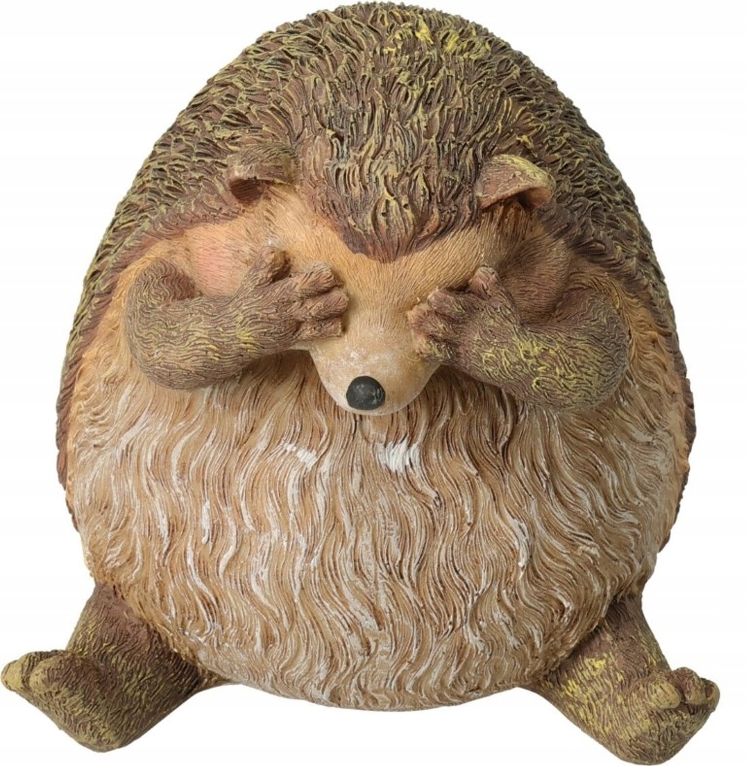 Decoratieve Egel Figuur 14 cm - Charmante Harsdecoratie voor op tafel