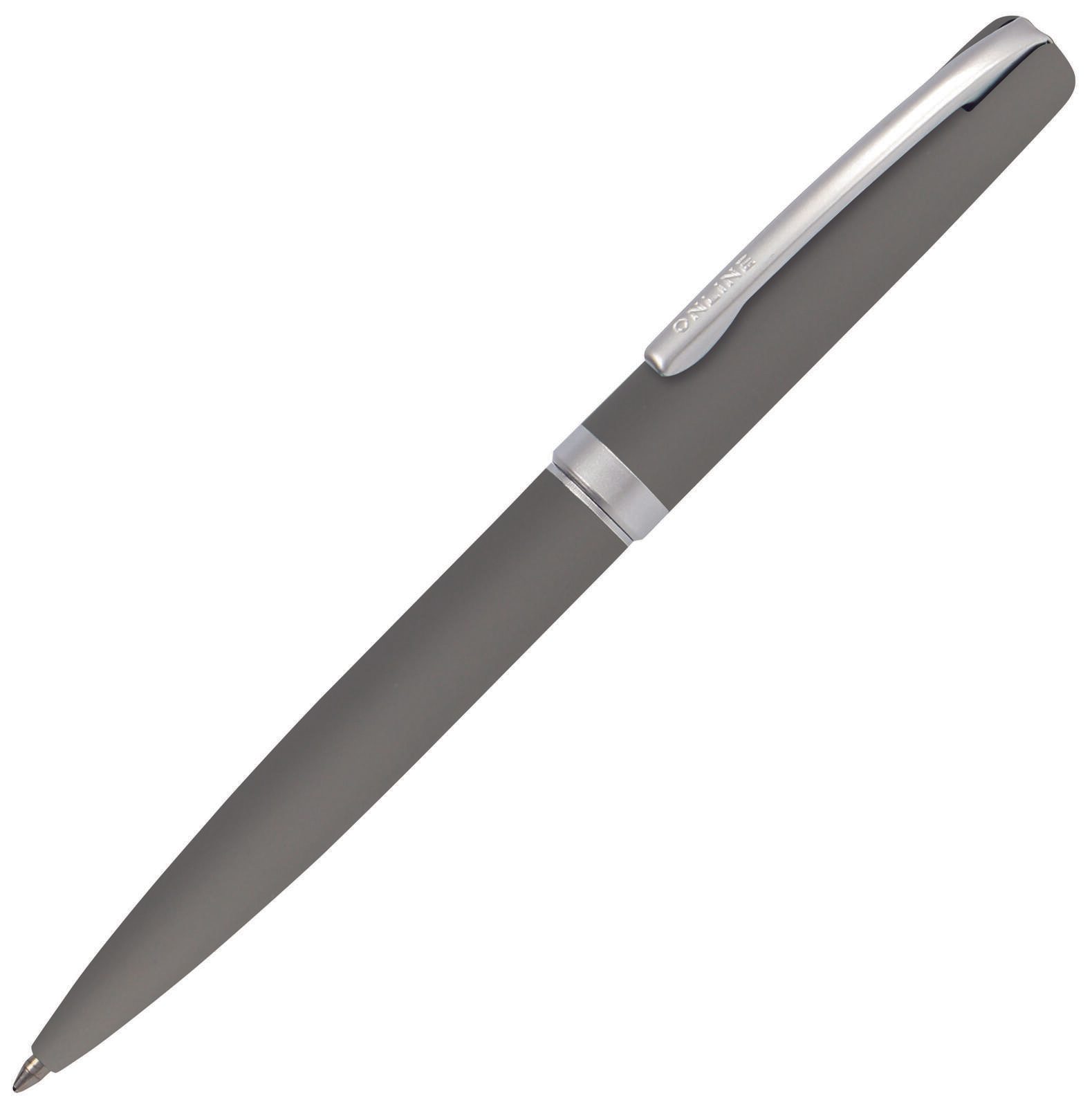 ONLINE® Eleganza Kugelschreiber grau 0.5 mm Schreibfarbe: Schwarz 34735/3D