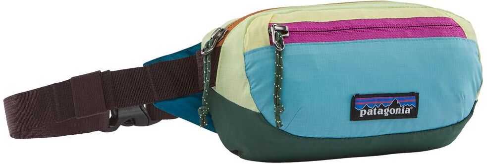 Patagonia  - Terravia Mini Hip Pack Patchwork Snowmelt Blue - Sac banane