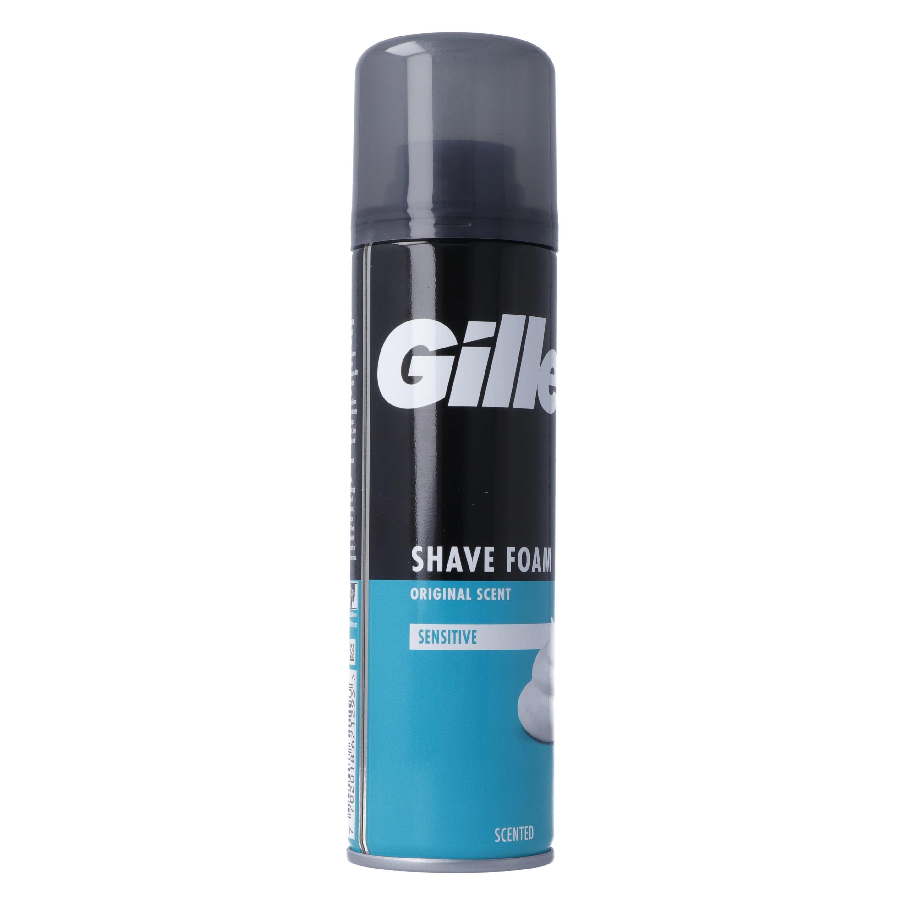 Gillette Sensitive Basis Rasierschaum (200 ml, Rasierschaum) (015576)