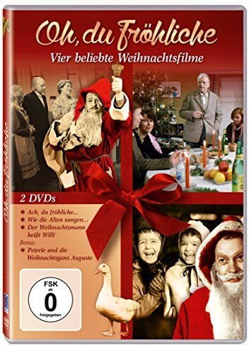 Günter Reisch - Oh, du Fröhliche (Ach, du fröhliche... - Wie die Alten sungen... - Der Weihnachtsmann heißt Willi - Peterle und die Weihnachtsgans Auguste) [2 DVDs] - Preis vom 09.10.2026 07:28:09 h