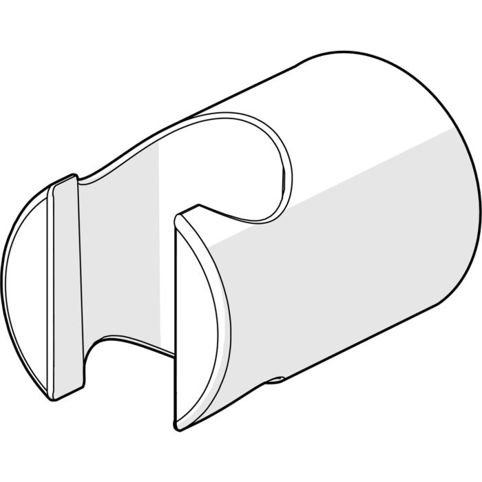 Hansa Brausehalter chrom komplett 59913711