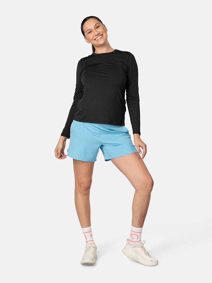 KARI TRAA Funktionslongsleeve "Ava" in Schwarz - M