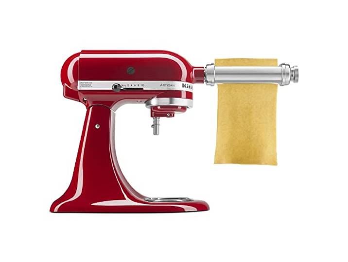 KitchenAid KSMPSA Nudelwalzenaufsatz, silber, 1'