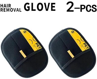Uplift Picks Electrostatic Pet Hair Removal Glove Two Way Grooming Brush For Cats And Dogs pet Hair Brush (2 Pcs)