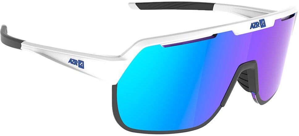 AZR  - Victory Rx Blanche Vernie Multicouche Bleu - Lunettes de soleil