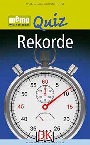memo Wissen entdecken Quiz. Rekorde - Preis vom 10.10.2026 11:48:34 h