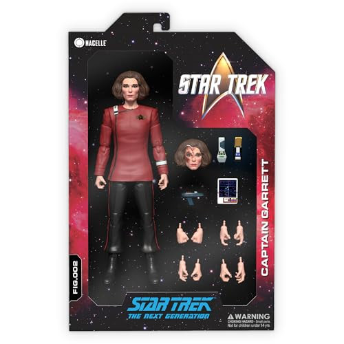 Star Trek Captain Garrett The Next Generation Yesterday's Enterprise Collectible Action Figure schaal 1/10