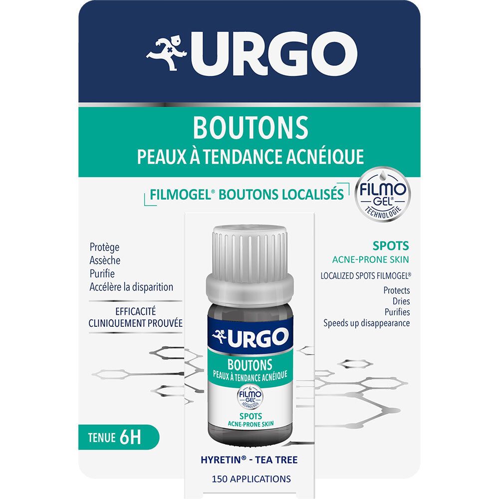 Urgo Filmogel Boutons Localisés - Filmogel, boutons localisés. fl 3, 25 ml 3 Lotion