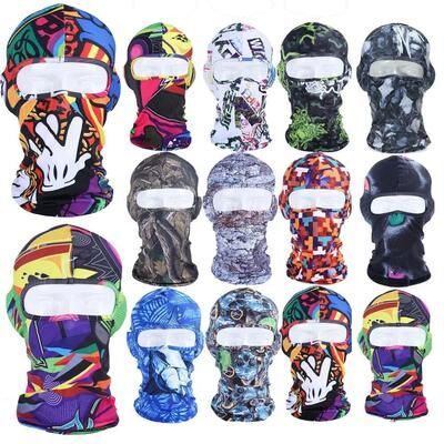 Uplifted Goods Outdoor Sports Breathable Balaclava UV Protection Face Mask For Motorcycle Riding And Cycling i