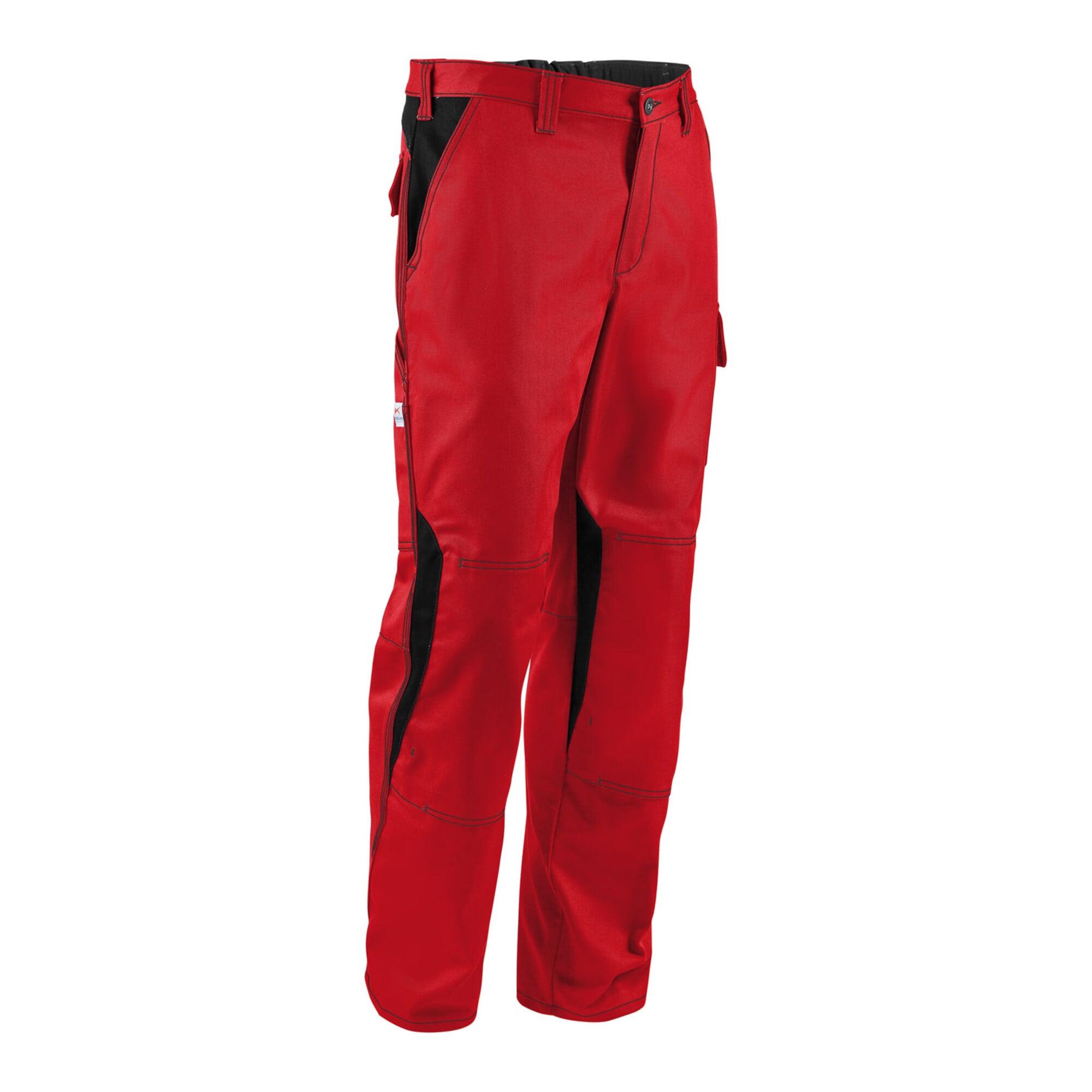 Kübler IMAGE DRESS Hose mittelrot/schwarz 118 ; Kübler Workwear (2346 3411-5599-118)