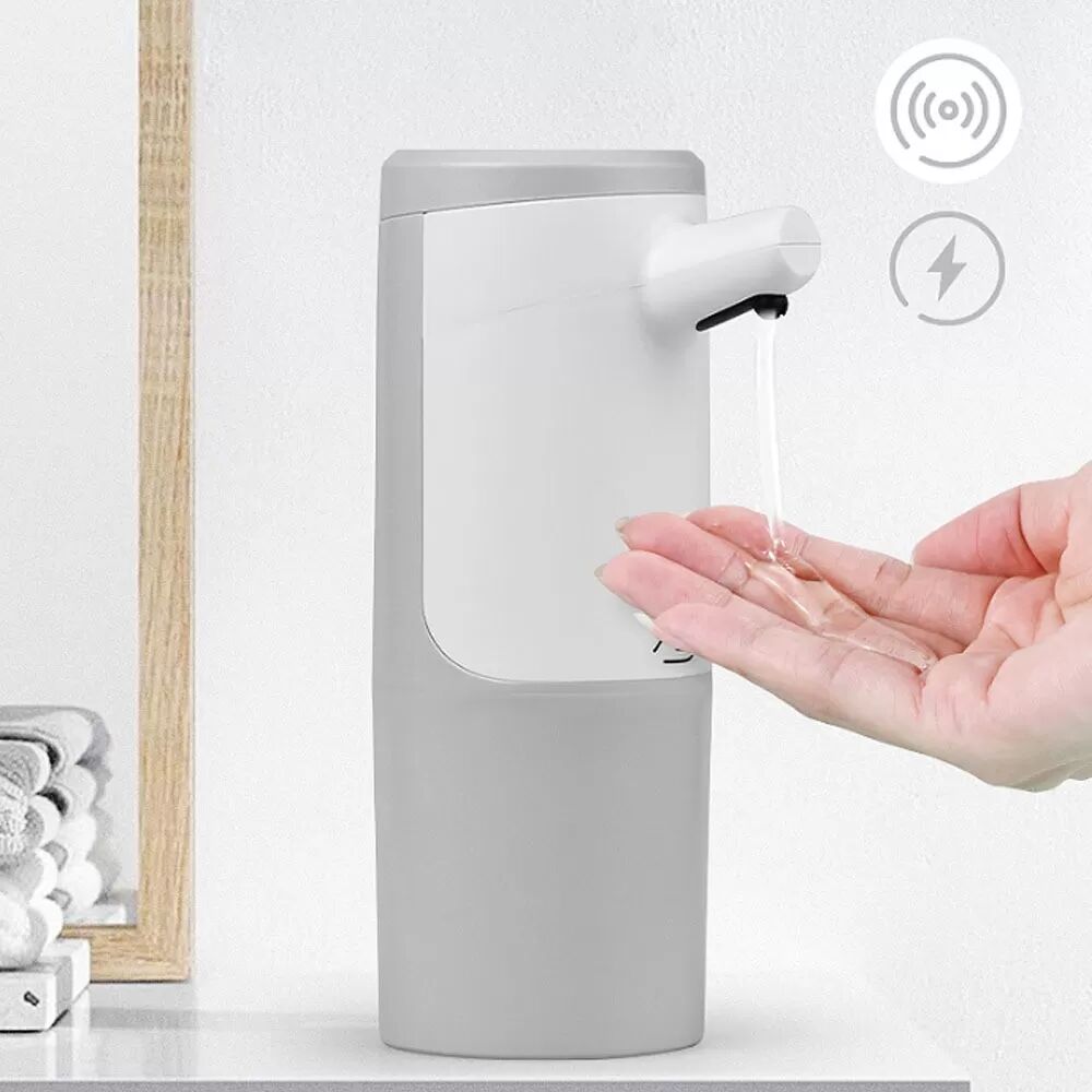 INF Smart Sensor Gel Händedesinfektionsmittelspender - 450ml Wiederaufladbar (Eingebauter 18650 Akku)