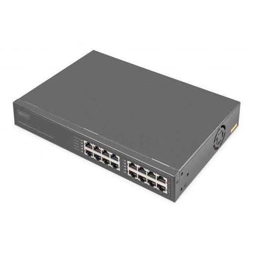 Digitus Switch 8-Port Gigabitgabit PoE + Injektor 250W schw