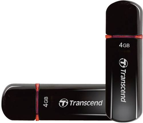 Transcend JetFlash 600 USB-Stick 4 GB Blau TS4GJF600 USB-A (USB 2.0)