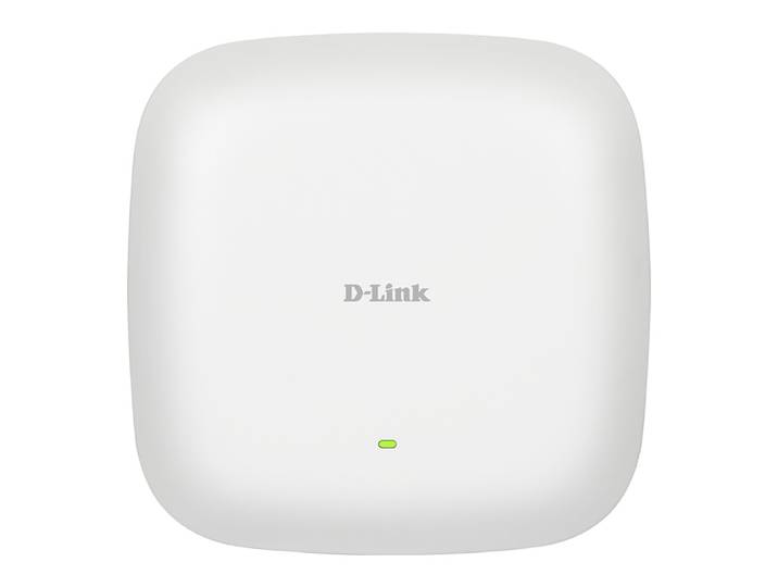 D-Link Nuclias Connect - Point d’accès PoE bibande AX3600 Wi-Fi 6, 3600 Mbit/s, 1147 Mbit/s, 2402 Mbit/s, 10,100,1000,2500 Mbit/s, 2.4 - 2.483, 5.15 -