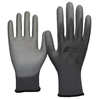 AS Arbeitsschutz Arbeitshandschuhe | 12 Paar Nitras Nylonhandschuhe | Gr. 7