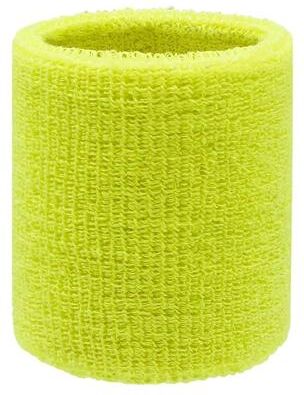Useful Little Things Absorbent Sports Wrist Sweatband 3.15 X 3.15 In fluorescent