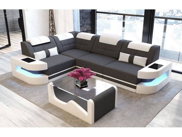 Stoff Ecksofa Como L-Form