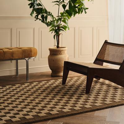 Nuloom Esme Checkered Handmade Wool Area Rug