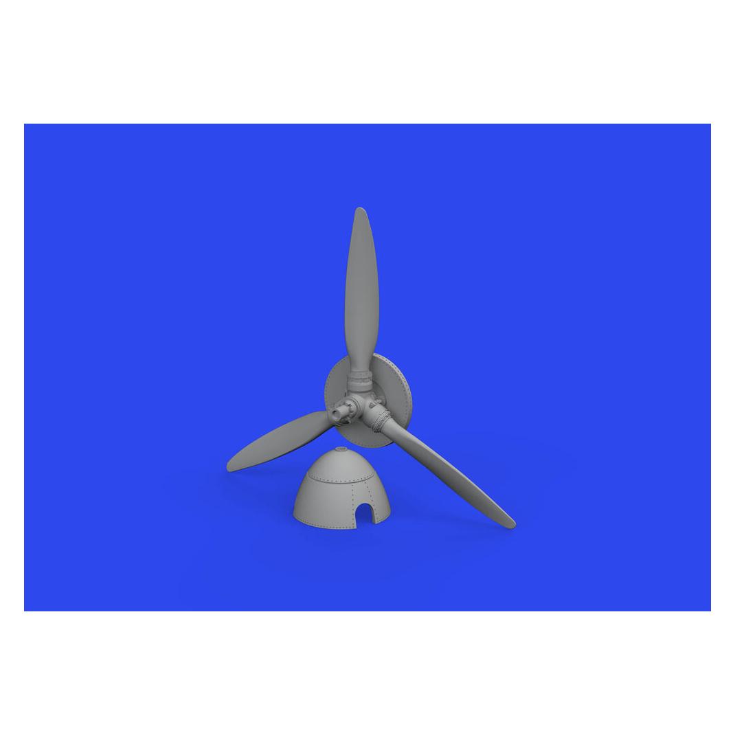 Eduard Bf 109F propeller late PRINT 1/72 (672314)