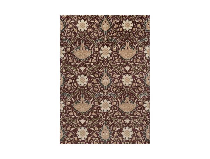 Designer Teppich „Montreal“ - handgetuftet, aus 100% reiner Schurwolle Russet 140 x 200 cm Morris & Co