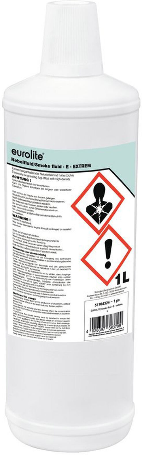 EuroLite Smoke Fluid -E- Extrem, 1l Nebelfluid