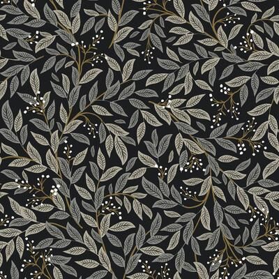 Rifle Paper Co.Willowberry Black Peel and Stick Wallpaper