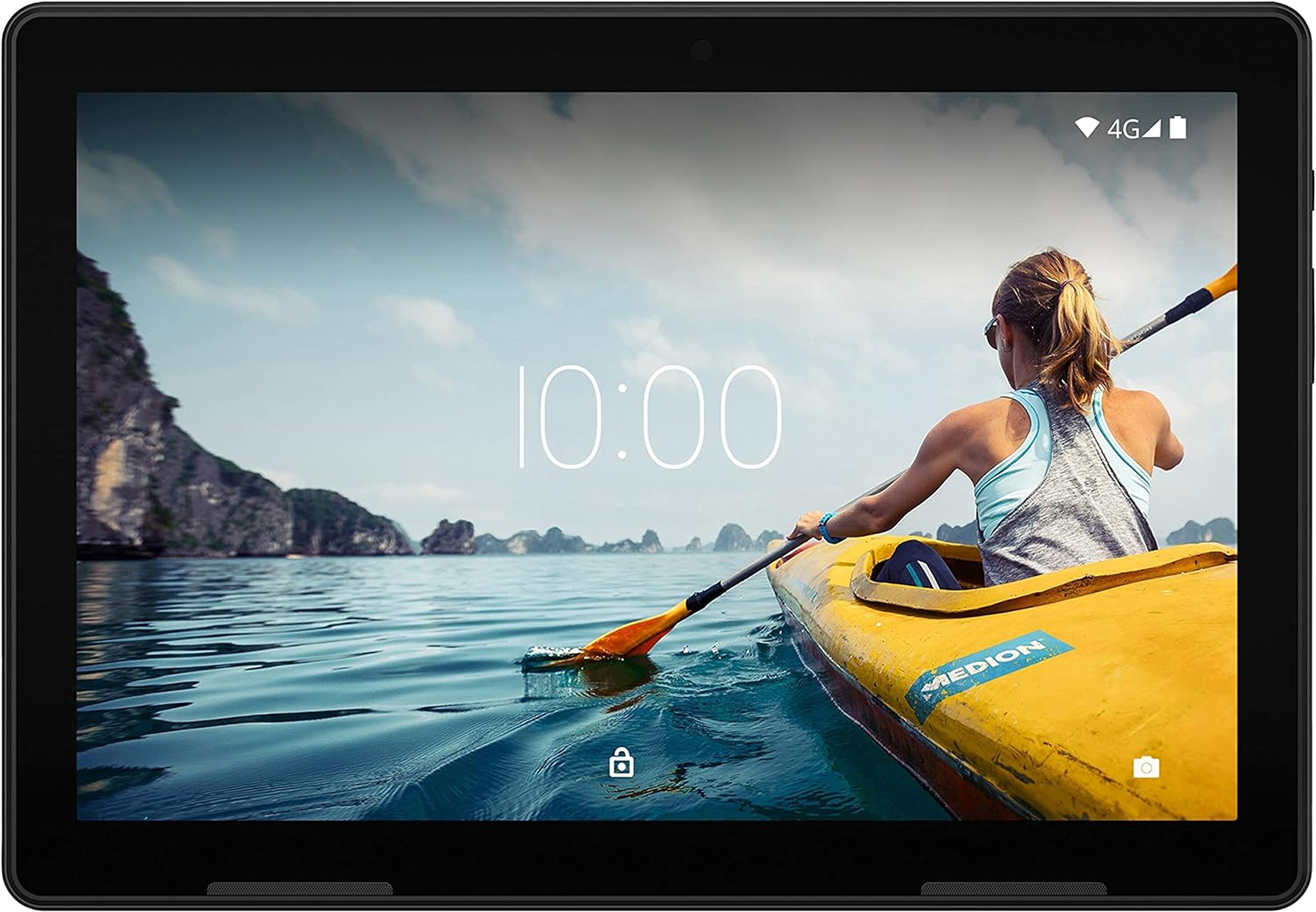 MEDION LIFETAB E10713, 25,4 cm (10"), 1920 x 1200 Pixel, 64 GB, 3 GB, Android 10, Schwarz
