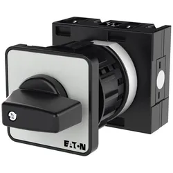 Eaton 001073 Umschalter, T3, 32 A, Zentraleinbau, 1 Baueinheit(en), Kontakte: 2, 45 °, tastend, mit 0-Stellung, mit 2-seitigem Rückzug nach 0