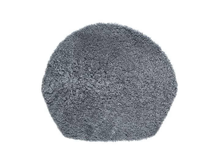 Hans K Coussin pour chaise longue ZigZag Peau de mouton graphite